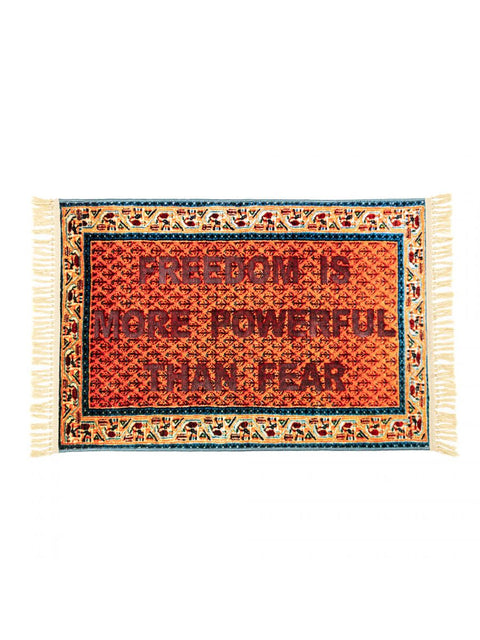SELETTI BURNT CARPET #5 - DIVERSITY POLYESTER-TEPPICH 80X120 CM
