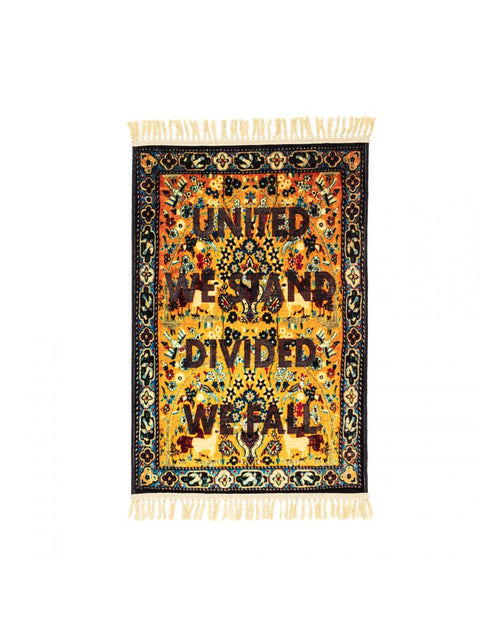 POLYESTER-TEPPICH AUS VERBRANNTEM POLYESTER #3-UNITED CM.80X120 SELETTI ART. 18232