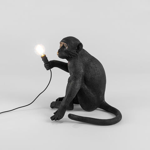 SELETTI MONKEY LAMP OUTDOOR RESIN LAMP Cm.34X30 H.32 - SEAT