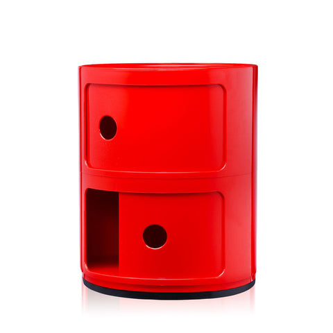 MODULAR KARTELL 2 DRAWERS RED ART 04966/10