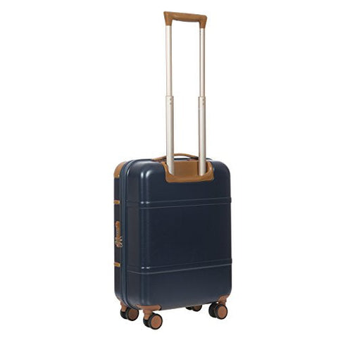 "TROLLEY IATA BRIC'S BELLAGIO 38X55X23 BLUE/LEATHER"