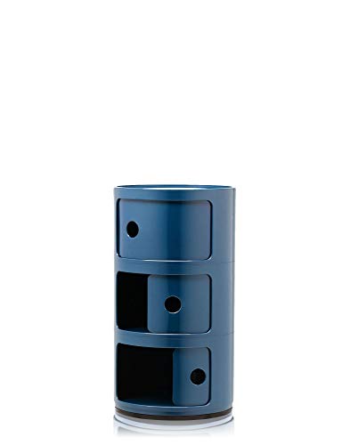 MODULAR NACHTTISCH 3 ELEMENTE 0496715 KARTELL BLAU