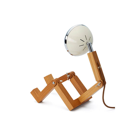 MINI MR. WATTSON TISCHLAMPE VINTAGE WEISS
