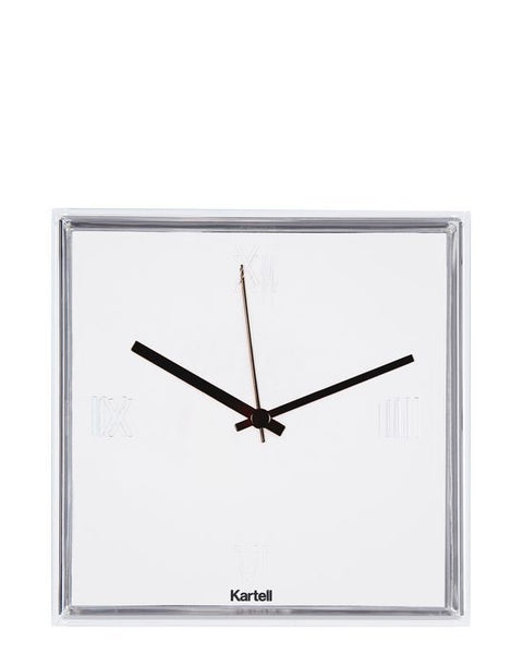 Kartell Tic & Tac Weiße Wanduhr