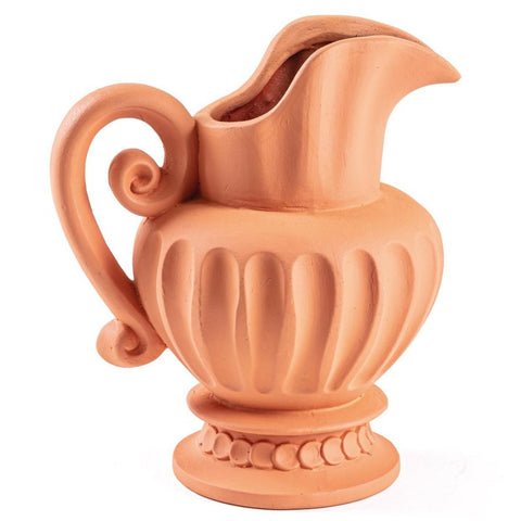 TERRAKOTTA-VASE KARAFFE SELETTI CM 25X19 H 28 ART 11508