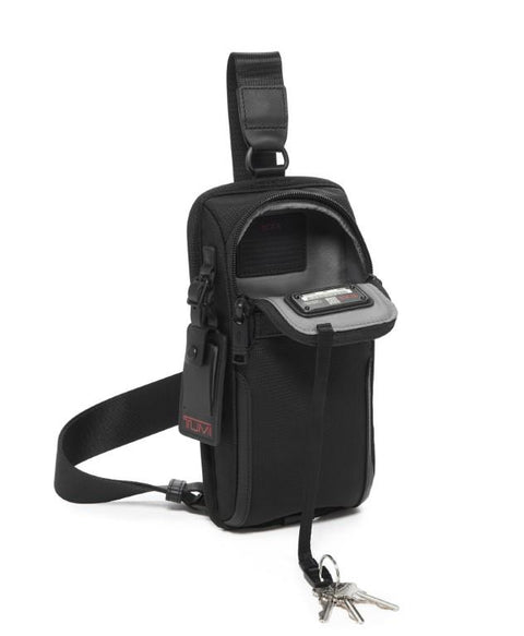TUMI ALPHA COMPACT SLING SCHWARZ 142398-1041