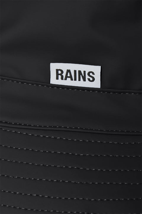 BUCKET HAT W2 "S/M" 20010 RAINS SCHWARZ