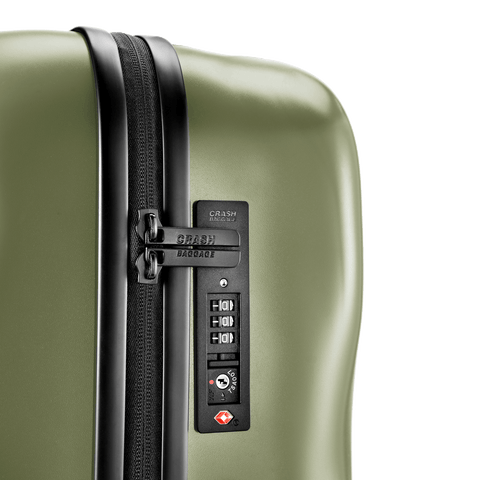 TROLLEY ICON CABIN 4W OLIVE CRASH GEPÄCK