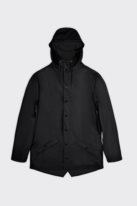 JACKET RAINS ART 12010 SIZE XS BLACK