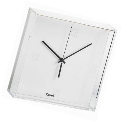 Kartell Tic & Tac Weiße Wanduhr