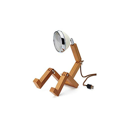MINI MR. WATTSON TISCHLAMPE VINTAGE WEISS