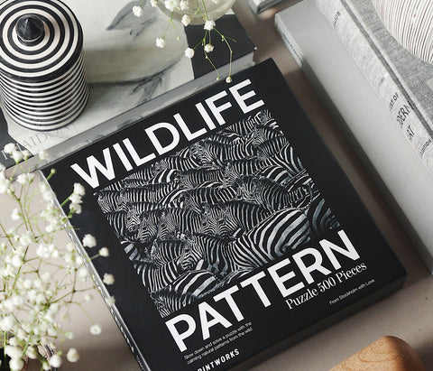 PRINTWORKS WILDLIFE PATTERN ZEBRA PUZZLE