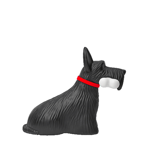 SCOTTIE LAMPADA QEEBOO BLACK
