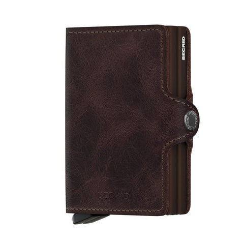 TWINWALLET SECRID VINTAGE SCHOKOLADE