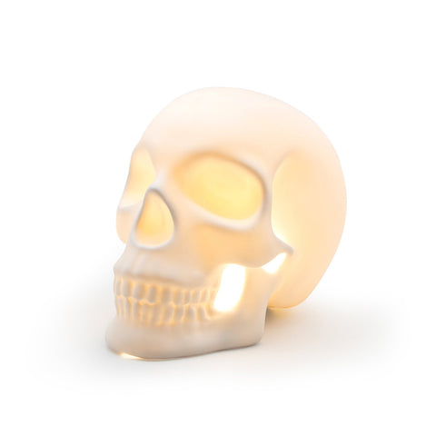 Totenkopf-Lampe 071011, Weiß, Suck UK