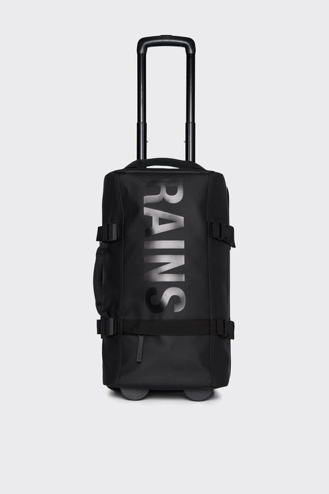 TROLLEY TRAVEL TEXEL CABIN BAG W3 13460 RAINS BLACK