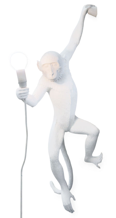 SELETTI RESIN LAMP AFFENLAMPE Cm.37X20,5 H.76,5 HÄNGEND LINKS