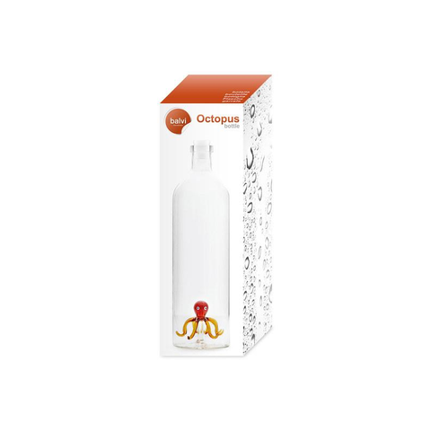 FLASCHE 1,2 LT BOROSILIKATGLAS OCTOPUS 26544 BALVI TRANSPARENT