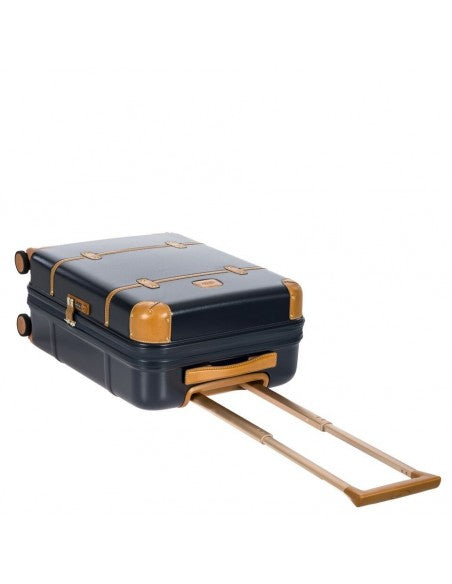 "TROLLEY IATA BRIC'S BELLAGIO 38X55X23 BLUE/LEATHER"