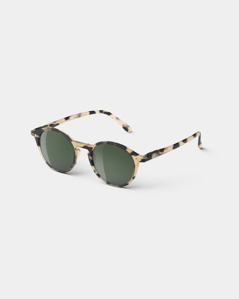 IZIPIZI SUN POLARISIERTE BRILLE MOD. D HELLSCHILDKRÖTENGRÜNE GLÄSER