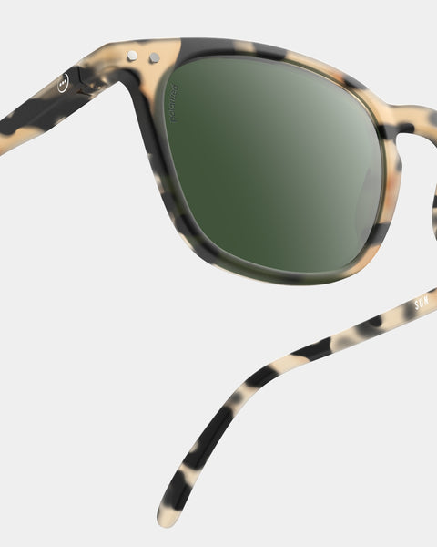 IZIPIZI SUN POLARISIERTE BRILLE MOD. UND HELLSCHILDKRÖTENGRÜNE GLÄSER