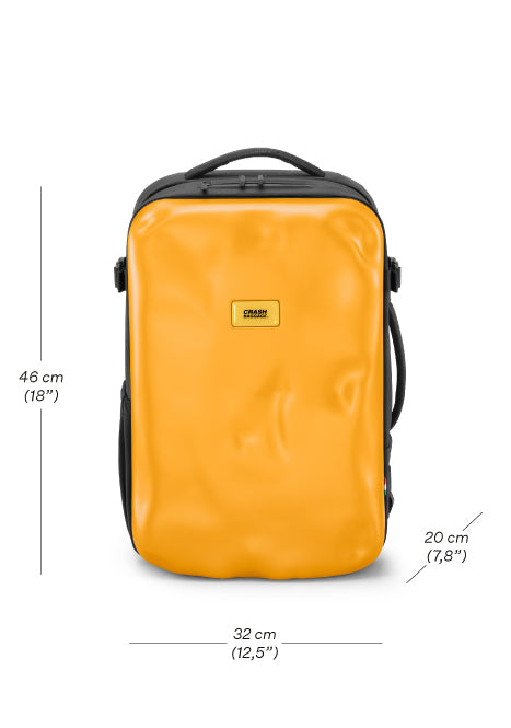 ZAINO CRASH BAGGAGE ICONIC CB310 GIALLO