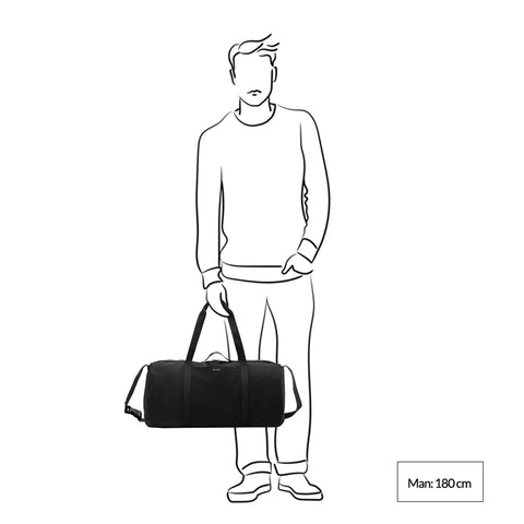 TUMI VOYAGER JUST IN CASE DUFFEL BLACK 146590
