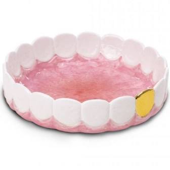 SELETTI HOLY SMOKES BLOW DOLOMIT-ASCHENBECHER, DURCHMESSER 20 CM, H. 5,5 CM