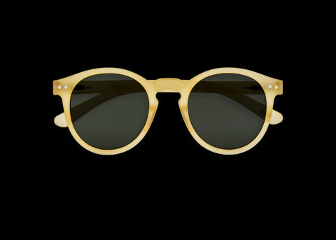 "IZIPIZI SUN M YELLOW HONEY SUNGLASSES"