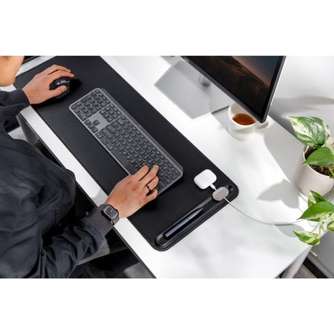 ORBITKEY SCHREIBTISCHUNTERLAGE SCHLANK SCHWARZ WDS1-BLK-105