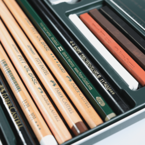 TROCKENMATTE LICHT TINTENFISCH-112277 FABER CASTELL