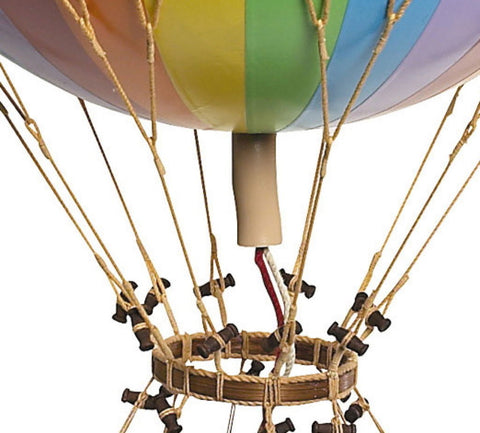 REGENBOGEN-HEISSLUFTBALLON DURCHMESSER 32