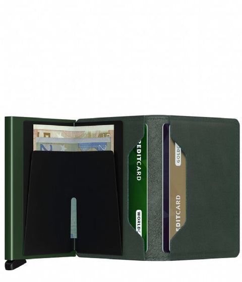 SLIMWALLET ORIGINAL GREEN SECRET