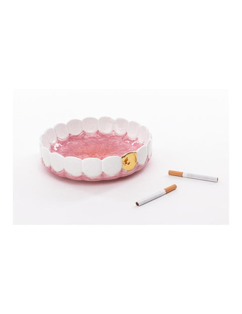 SELETTI HOLY SMOKES BLOW DOLOMIT-ASCHENBECHER, DURCHMESSER 20 CM, H. 5,5 CM