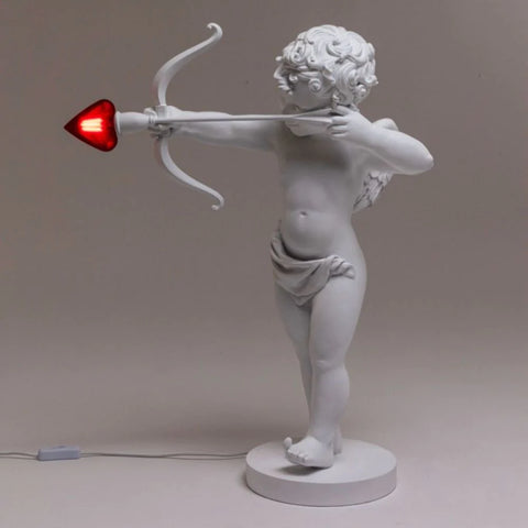 LAMPADA IN RESINA CUPIDO CM 50X21 H. 63 SELETTI WHITE