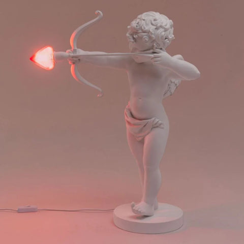 LAMPADA IN RESINA CUPIDO CM 50X21 H. 63 SELETTI WHITE