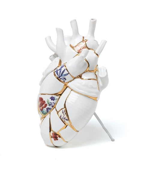 VASO SELETTI LOVE IN BLOOM KINTSUGI ART 09929