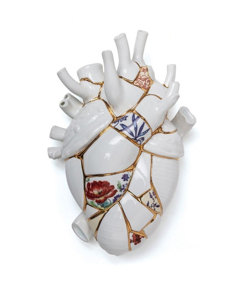 VASO SELETTI LOVE IN BLOOM KINTSUGI ART 09929