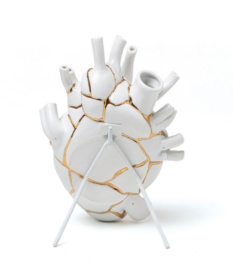 VASO SELETTI LOVE IN BLOOM KINTSUGI ART 09929