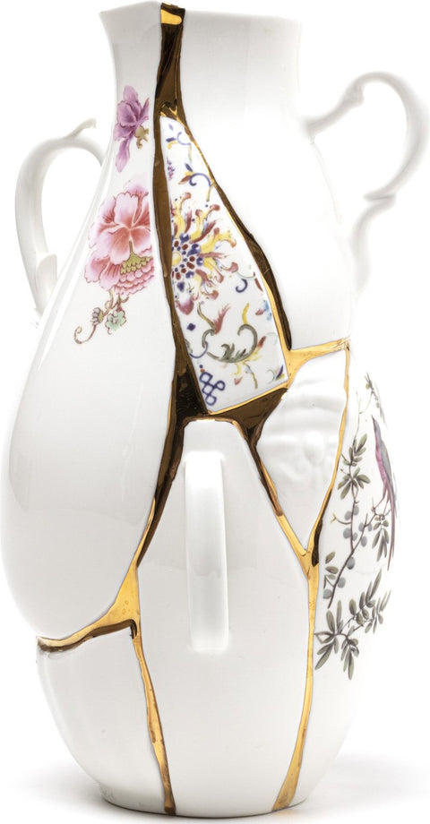 VASO SELETTI PORCELLANA KINTSUJI ART 09675