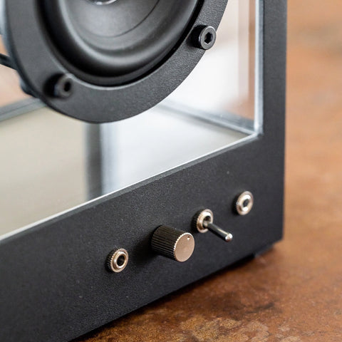 LAUTSPRECHER TR. AUDIO KLEIN TRANSPARENT SCHWARZ