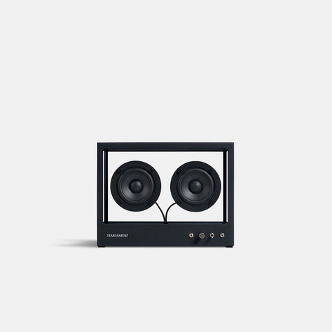 LAUTSPRECHER TR. AUDIO KLEIN TRANSPARENT SCHWARZ