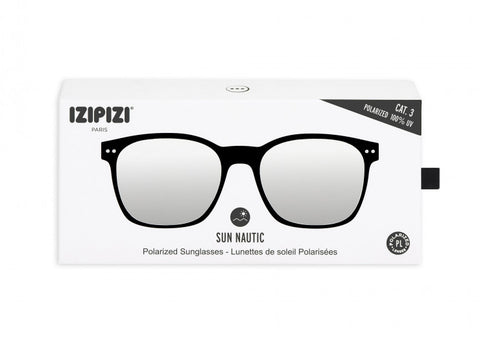 IZIPIZI SUN JOURNEY BRILLE (POLARISIERTE GLÄSER) SCHWARZ