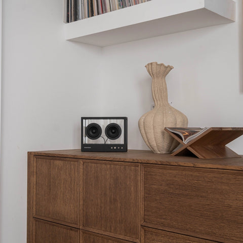LAUTSPRECHER TR. AUDIO KLEIN TRANSPARENT SCHWARZ