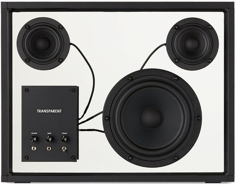 "TRASPARENTER AUDIO-LAUTSPRECHER SCHWARZ"