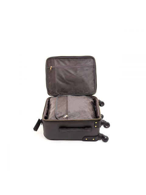 TROLLEY-TASCHE AUS KUNSTLEDER, TOILETTENPAPIER, CM.40X25 H.55, SCHLANGEN, SELETTI