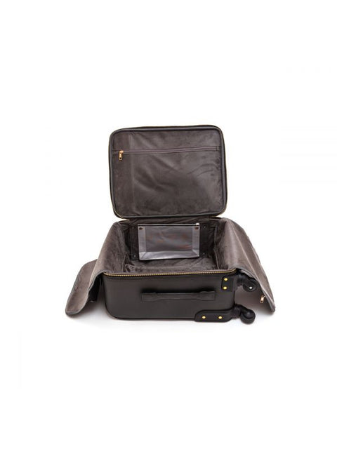 TROLLEY-TASCHE AUS KUNSTLEDER, TOILETTENPAPIER, CM.40X25 H.55, SCHLANGEN, SELETTI