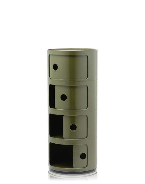 MODULAR NACHTTISCH 4 ELEMENTE 0498518 KARTELL GRÜN