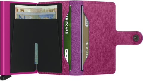 MINIWALLET SECRID CRISPLE FUCHSIA