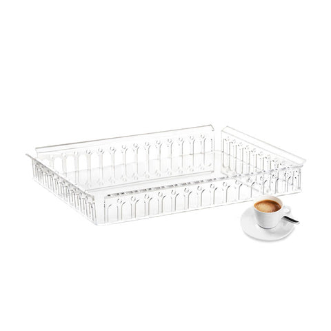 PIAZZA KARTELL CRYSTAL TRAY ART 01441/B4